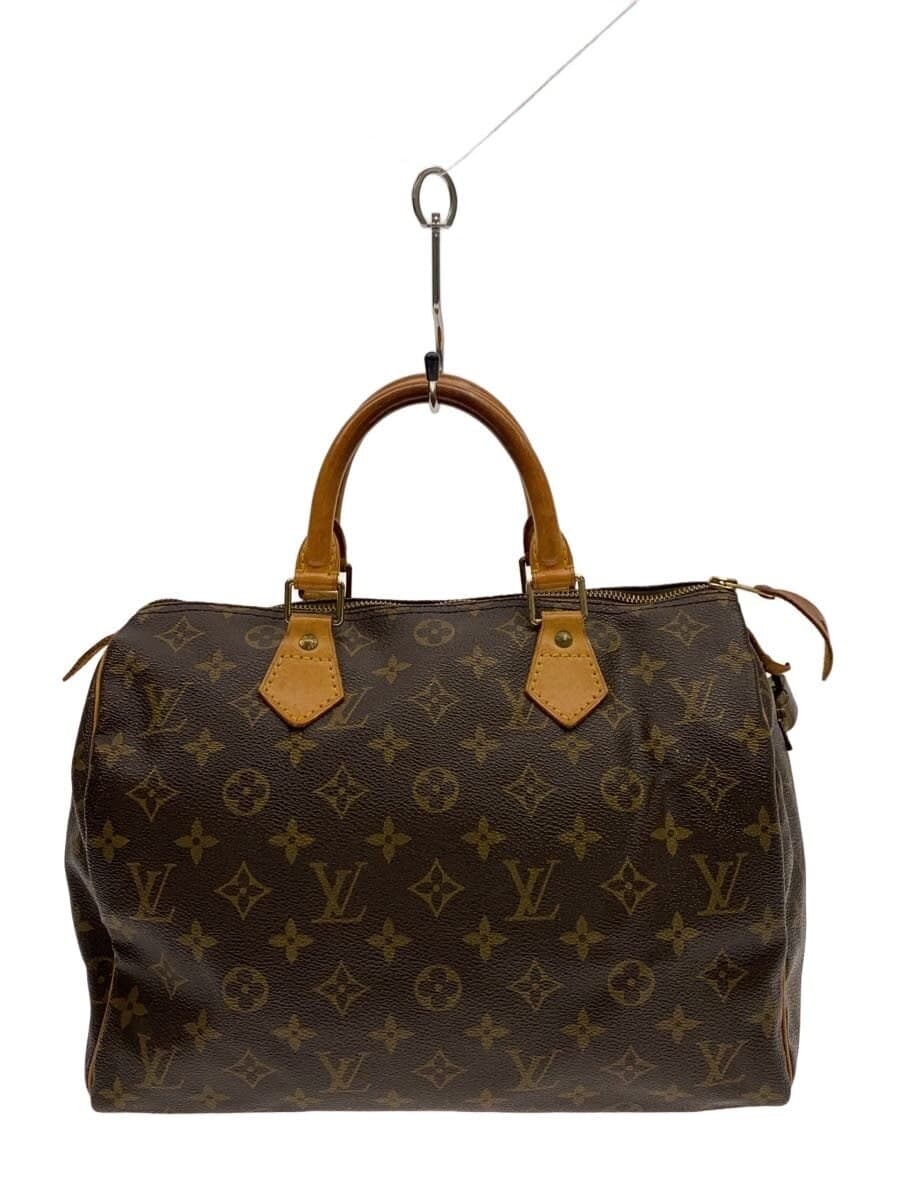 LOUIS VUITTON1)Speedy 30_Monogram Canvas PVC BRW