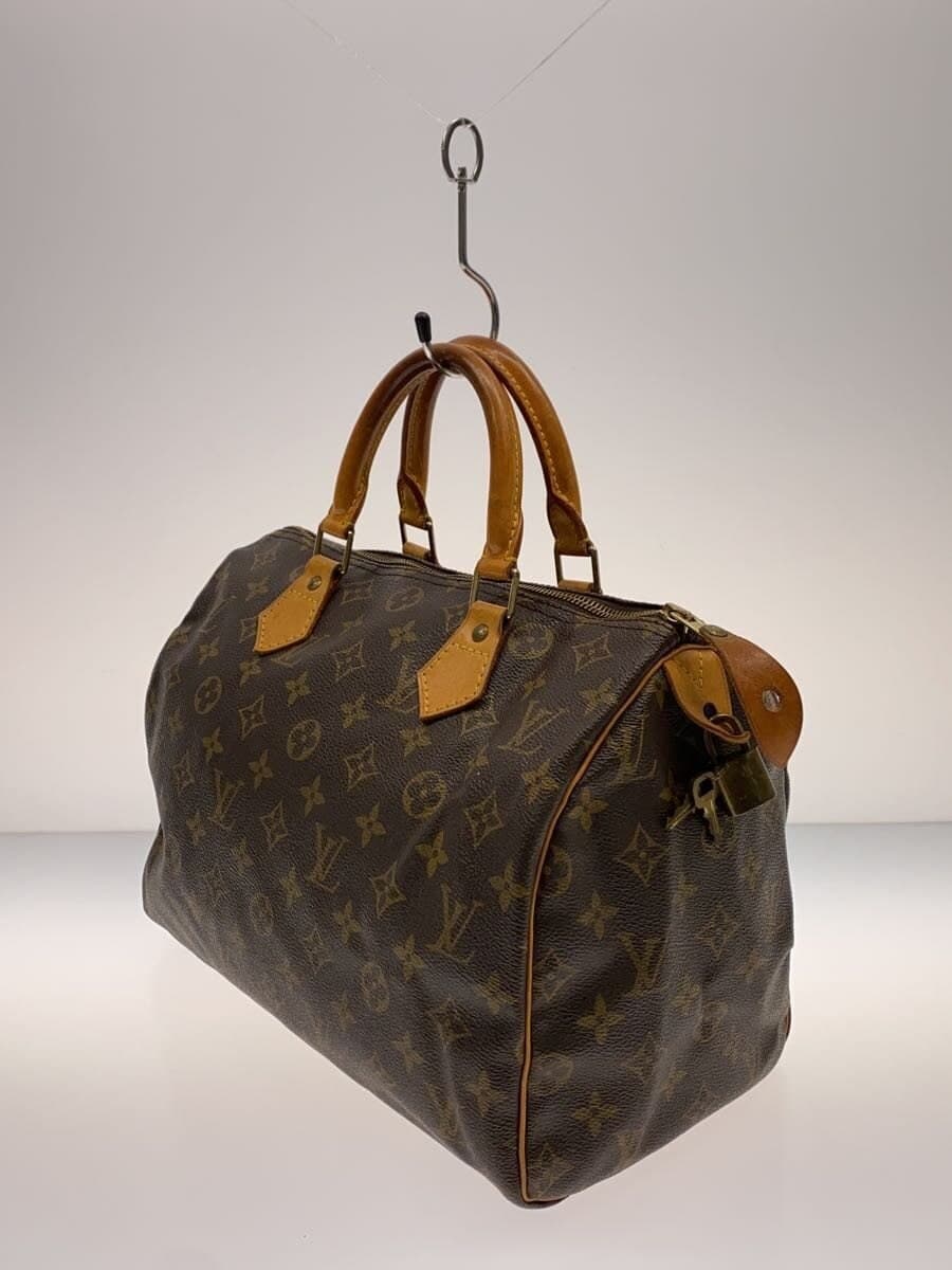LOUIS VUITTON1)Speedy 30_Monogram Canvas PVC BRW 2