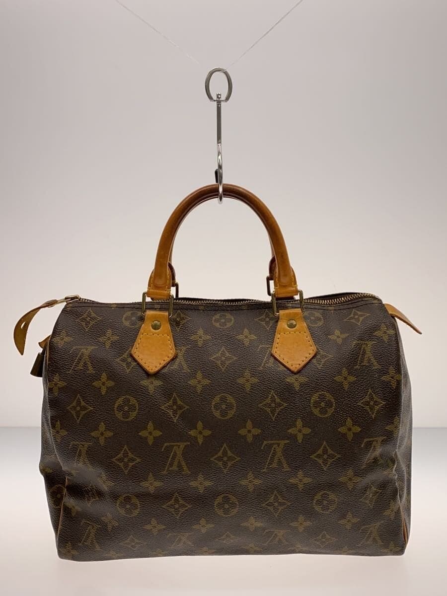 LOUIS VUITTON1)Speedy 30_Monogram Canvas PVC BRW 3