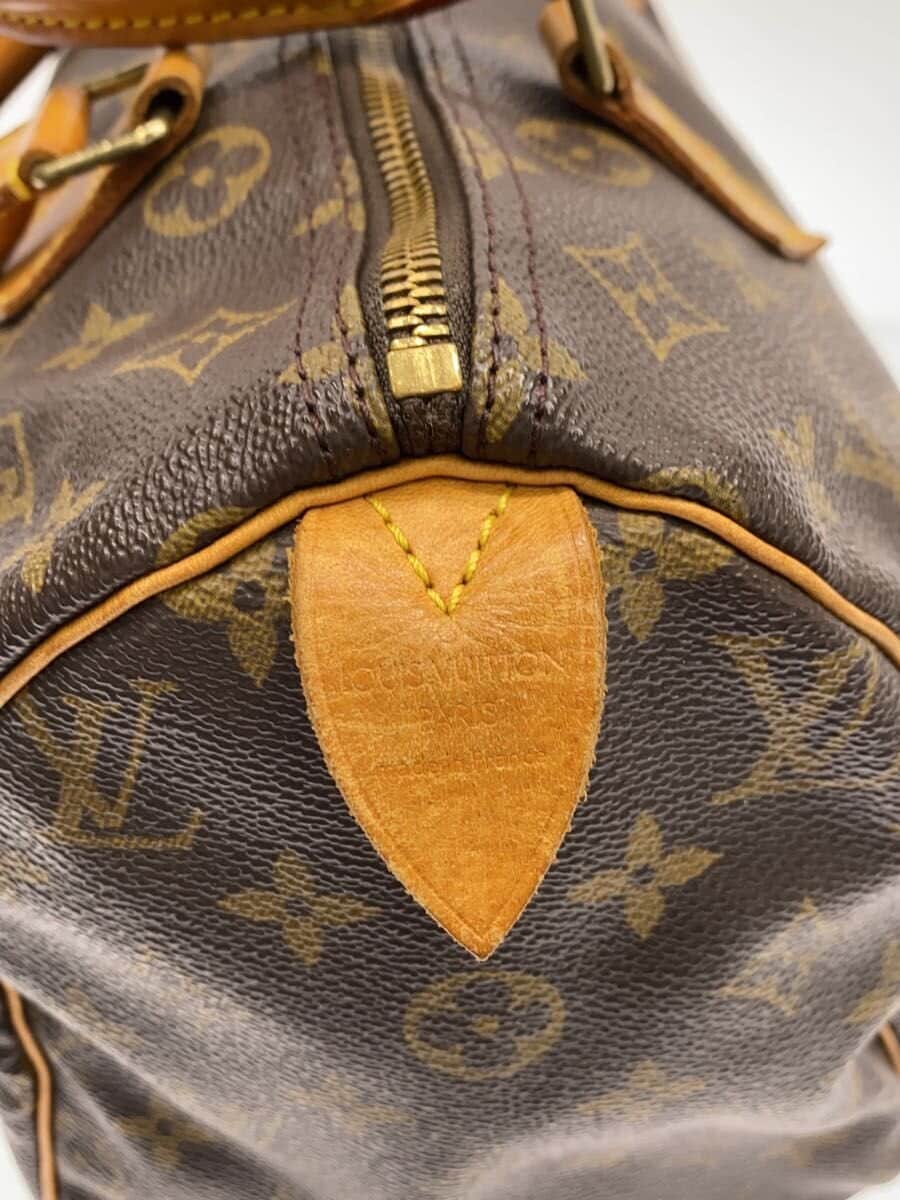 LOUIS VUITTON1)Speedy 30_Monogram Canvas PVC BRW 5