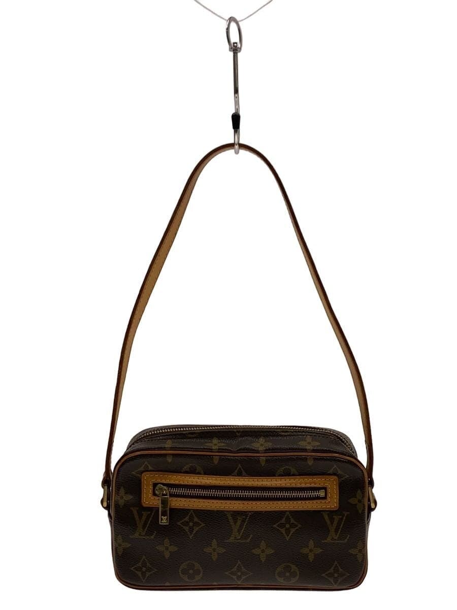 LOUIS VUITTON Pochette Cite_Monogram Canvas PVC BRW Monogram