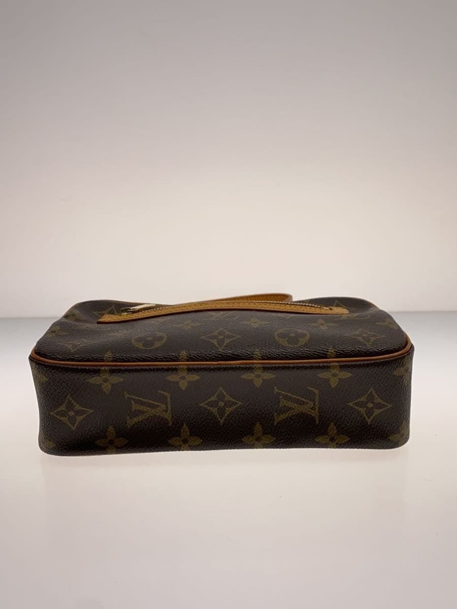 LOUIS VUITTON Pochette Cite_Monogram Canvas PVC BRW Monogram 4
