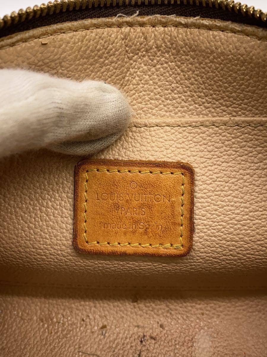 LOUIS VUITTON Pochette Cosmetic PM_Monogram Canvas PVC BRW Monogram 5