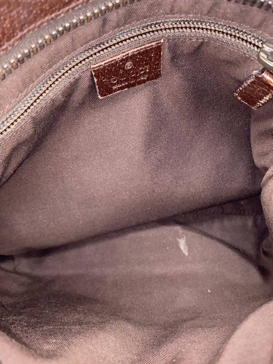 GUCCI Shoulder Bag_GG Canvas Canvas Brown 6