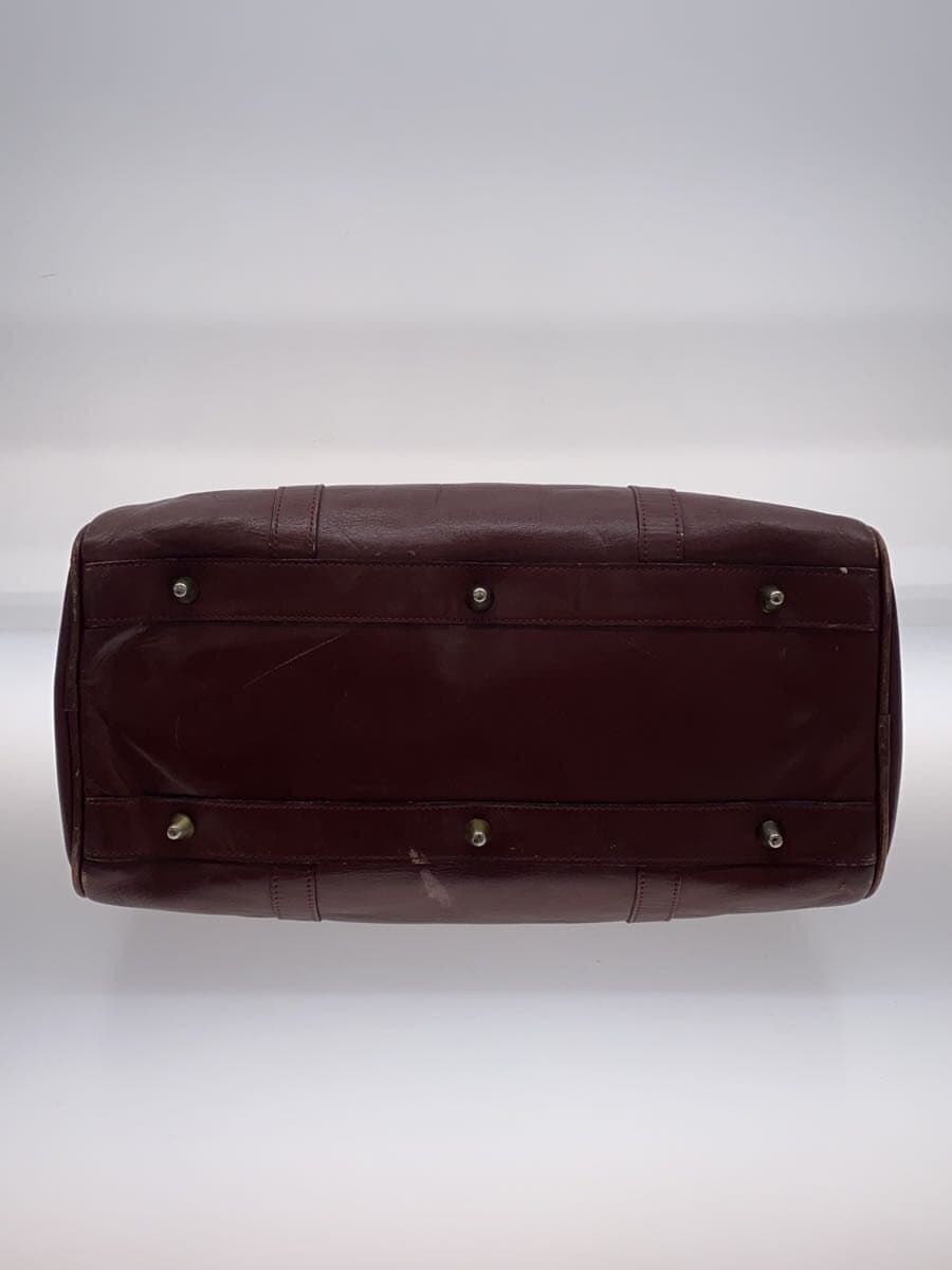 Cartier Boston Bag Leather Bordeaux Must Line 4