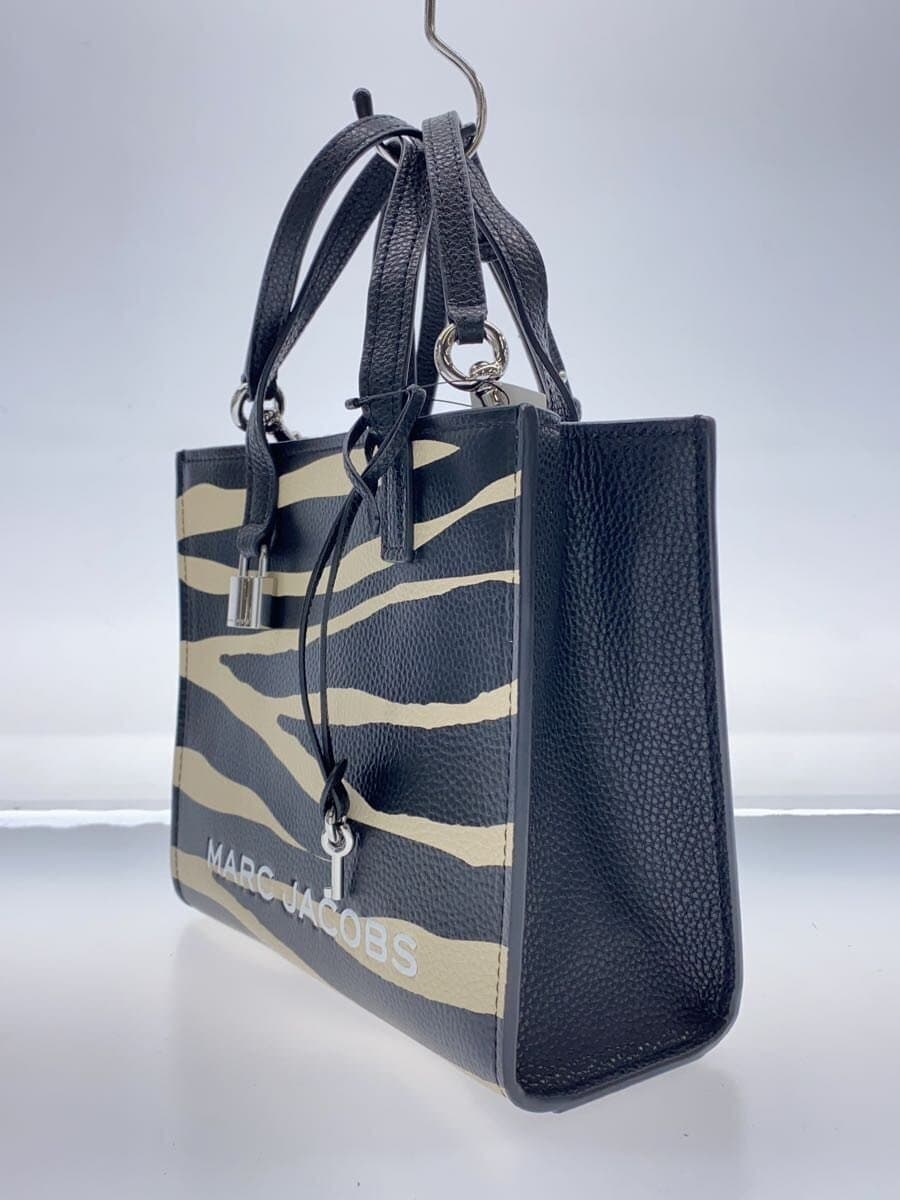 MARC JACOBS Shoulder Bag Leather Black Leopard 4F5HTT007H01 2-Way Tote 2