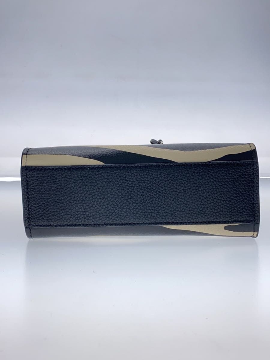 MARC JACOBS Shoulder Bag Leather Black Leopard 4F5HTT007H01 2-Way Tote 4