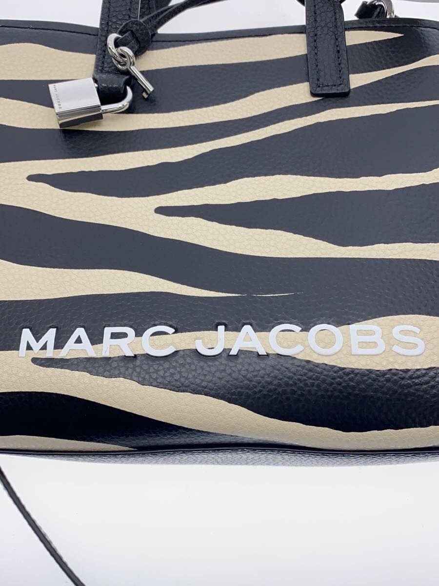 MARC JACOBS Shoulder Bag Leather Black Leopard 4F5HTT007H01 2-Way Tote 5