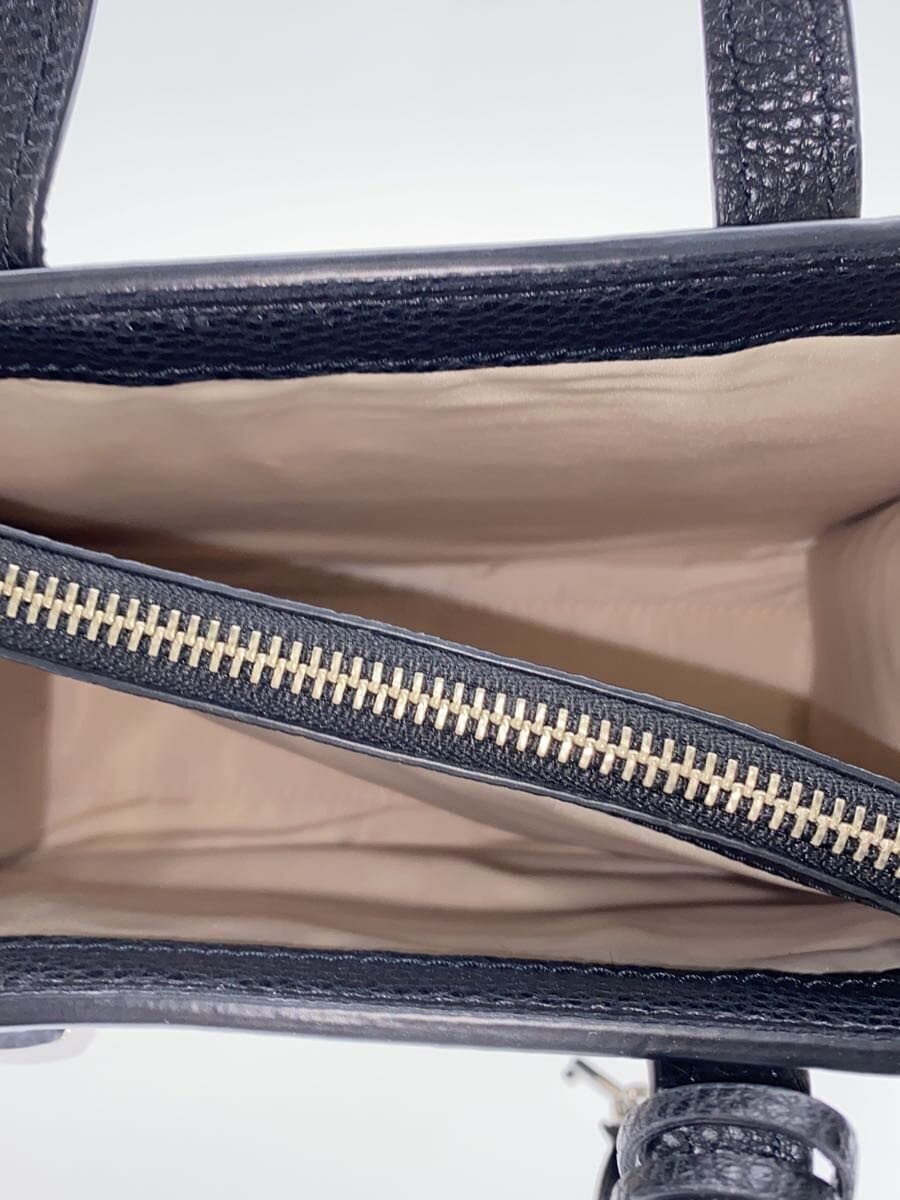 MARC JACOBS Shoulder Bag Leather Black Leopard 4F5HTT007H01 2-Way Tote 6