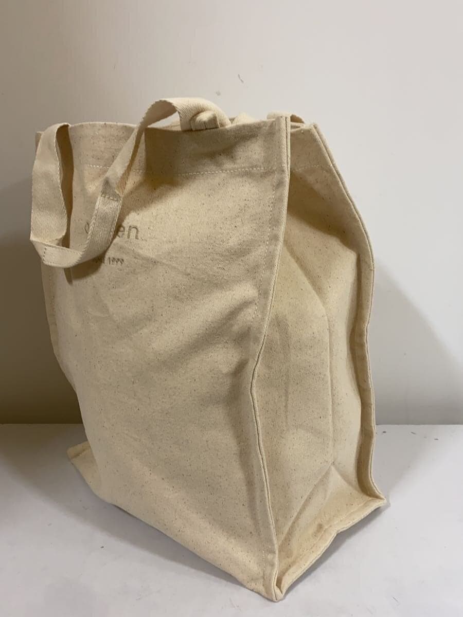 GENTEN Tote Bag Canvas Beige 2-Way Suspense Bag Cotton 2