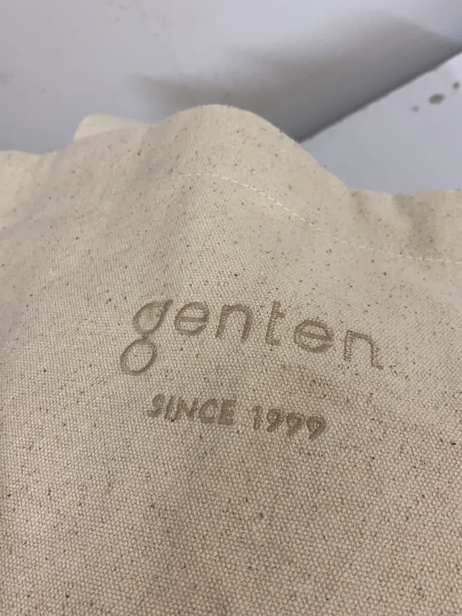 GENTEN Tote Bag Canvas Beige 2-Way Suspense Bag Cotton 5