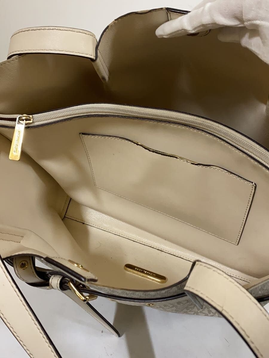 MICHAEL KORS Bag Cream NB-2212 All Over Pattern 6