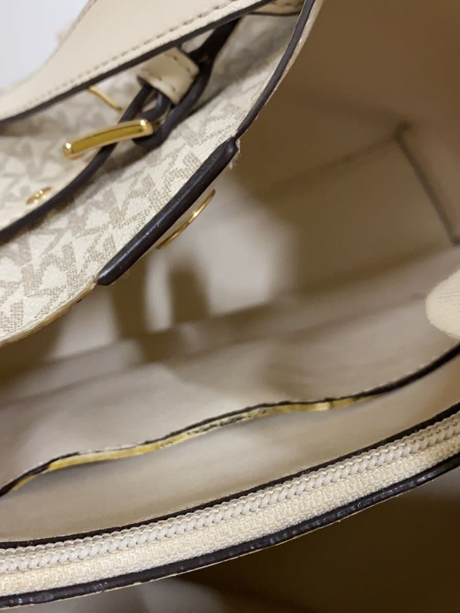 MICHAEL KORS Bag Cream NB-2212 All Over Pattern 8