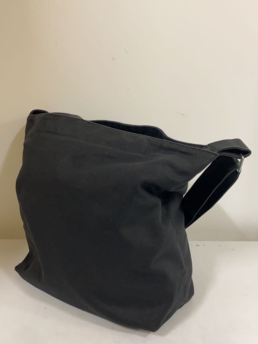 ORCIVAL Shoulder Bag Canvas Black Logo Patch 2