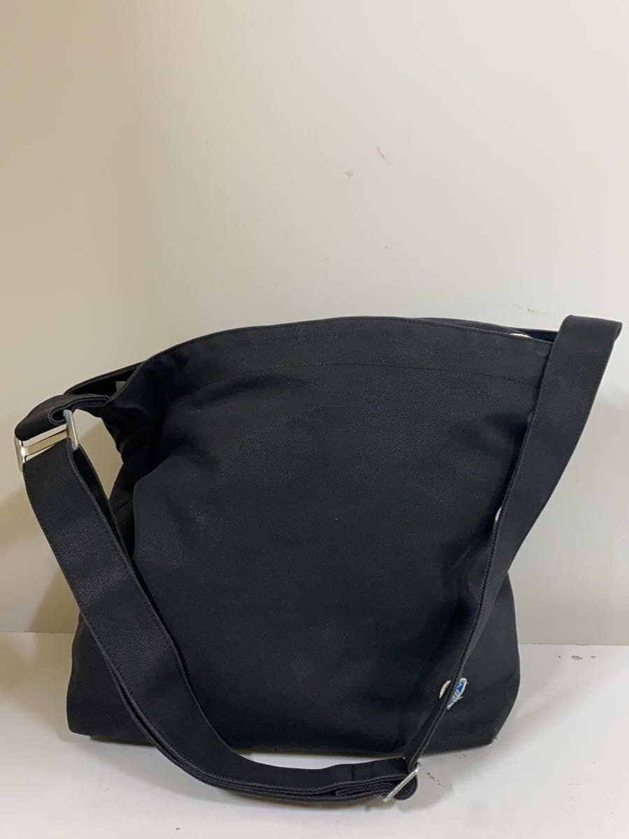 ORCIVAL Shoulder Bag Canvas Black Logo Patch 3