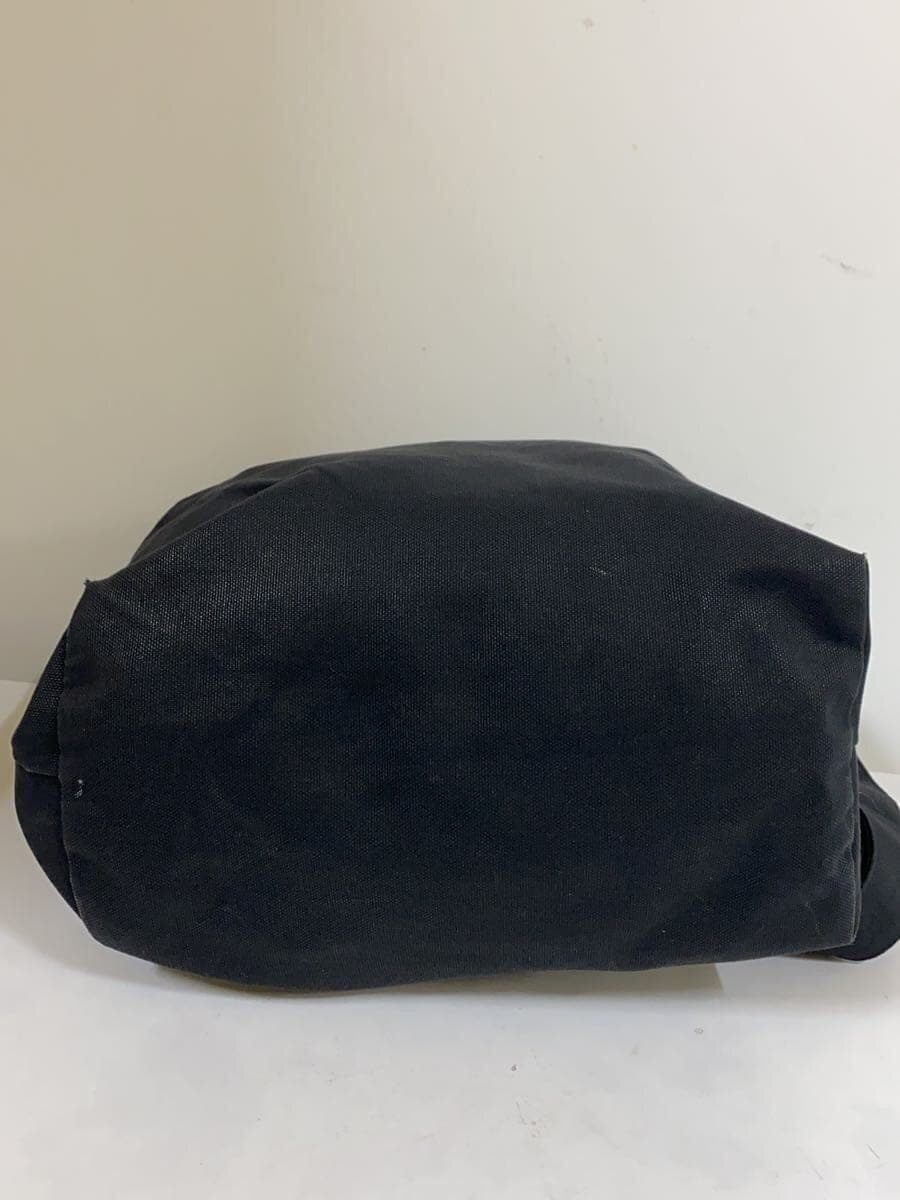 ORCIVAL Shoulder Bag Canvas Black Logo Patch 4