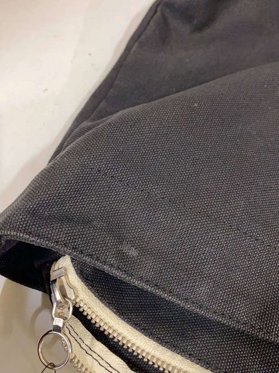 ORCIVAL Shoulder Bag Canvas Black Logo Patch 8