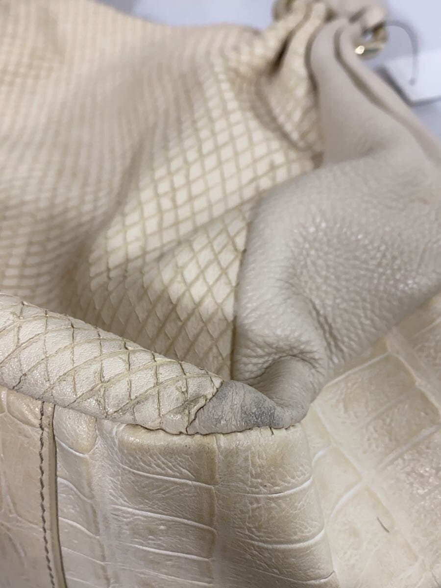 FURLA Bag Ivory Made in Italy Leather 8