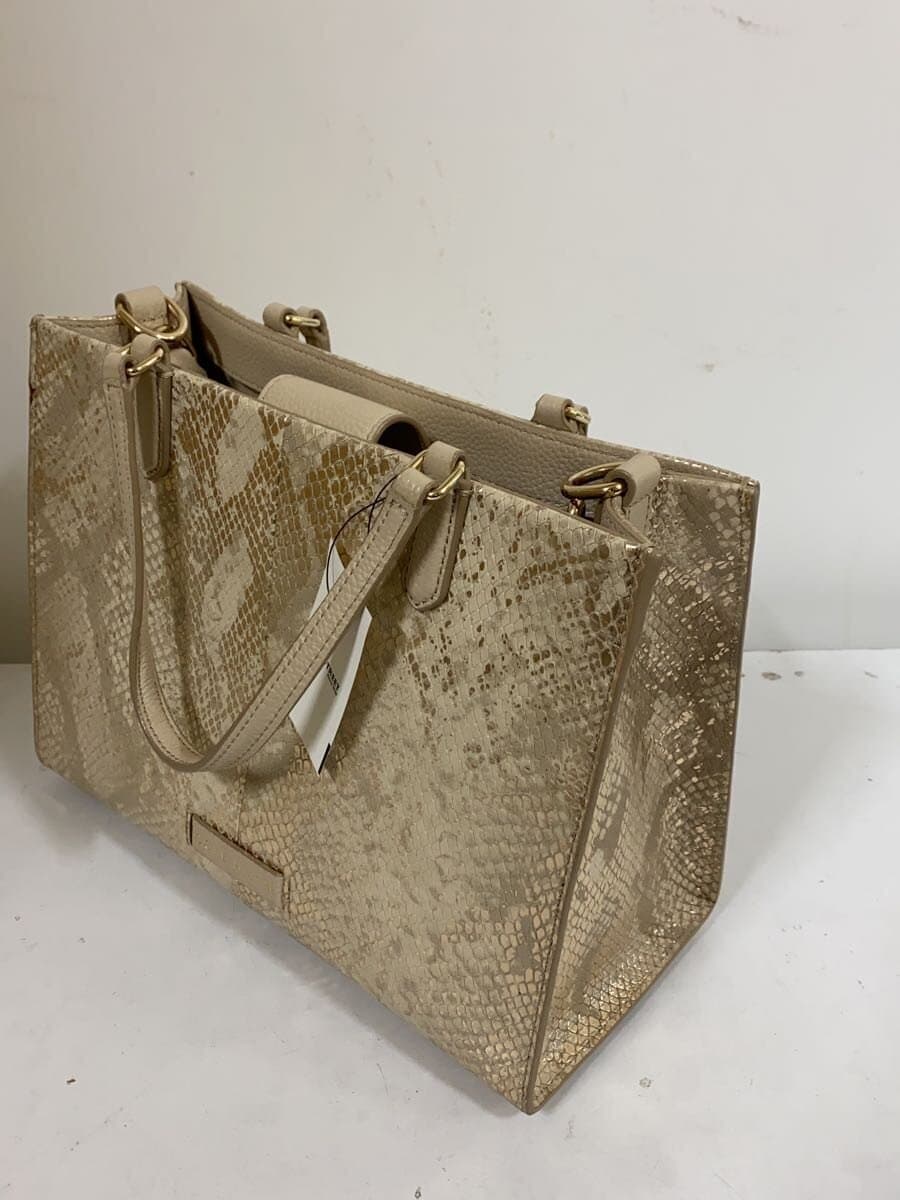 COLE HAAN Bag IVO 3in1 U05462 Gold Snake Pattern 2