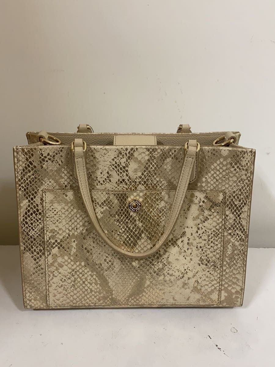 COLE HAAN Bag IVO 3in1 U05462 Gold Snake Pattern 3