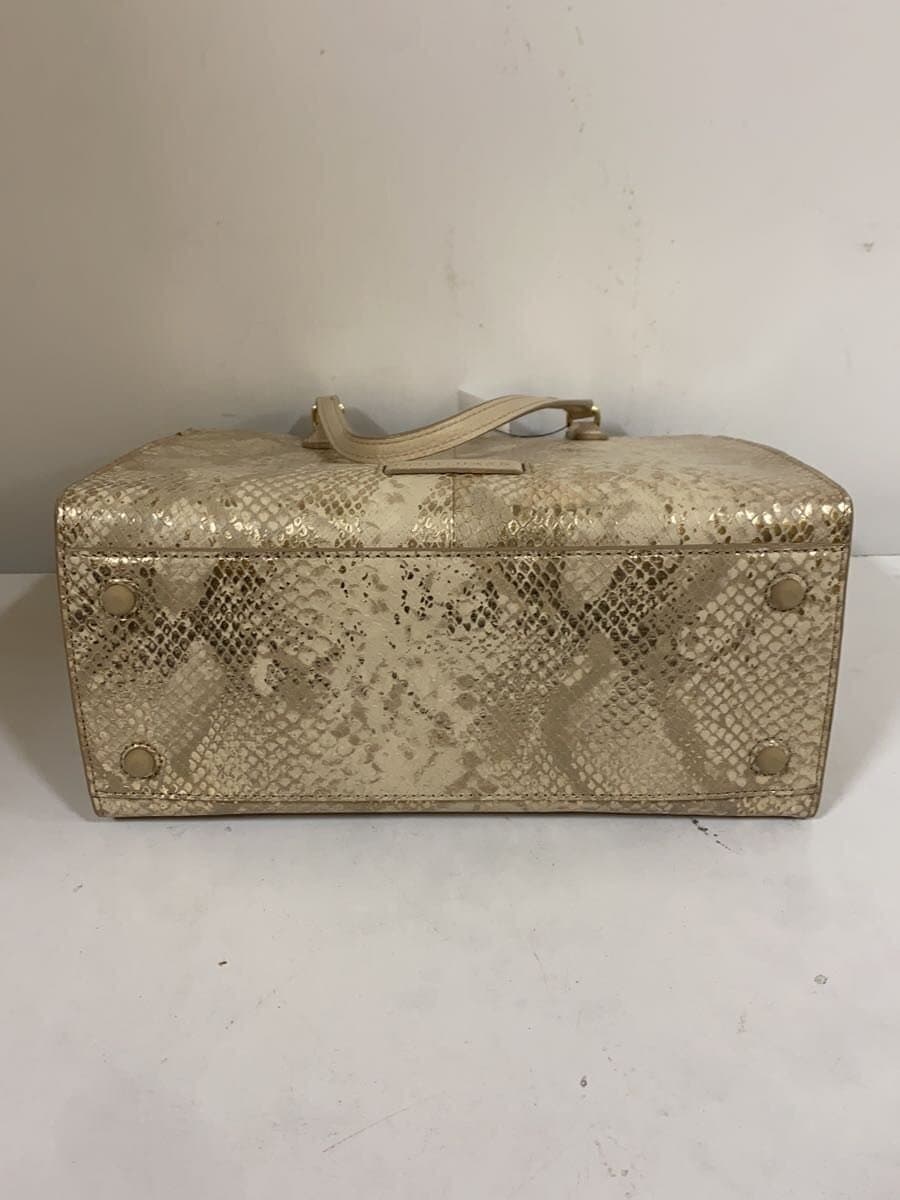 COLE HAAN Bag IVO 3in1 U05462 Gold Snake Pattern 4