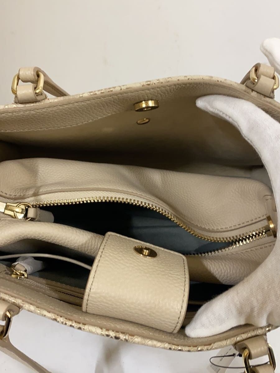 COLE HAAN Bag IVO 3in1 U05462 Gold Snake Pattern 6