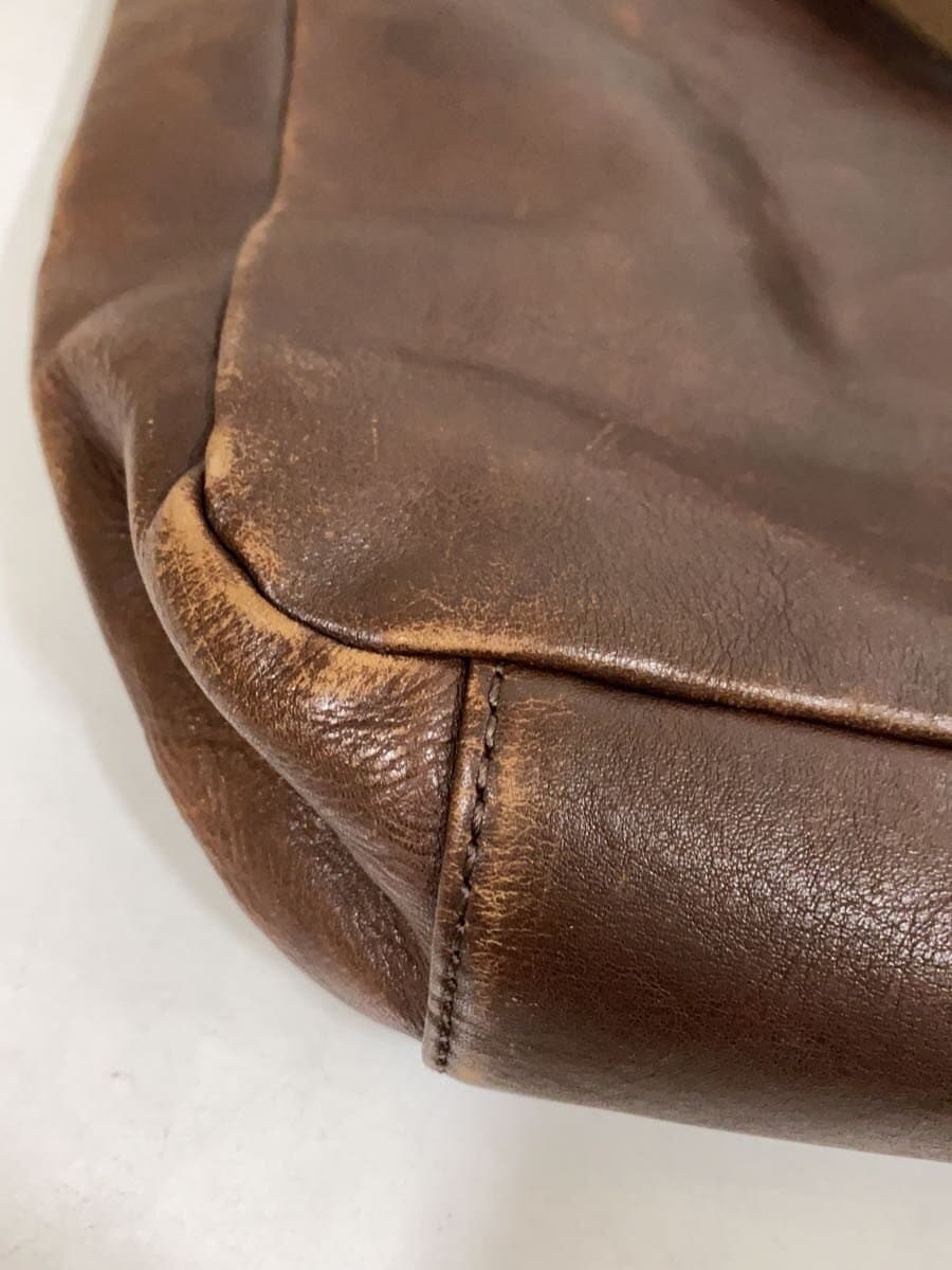 BEAMS Bag Leather Brown Made in Japan Handbag 7