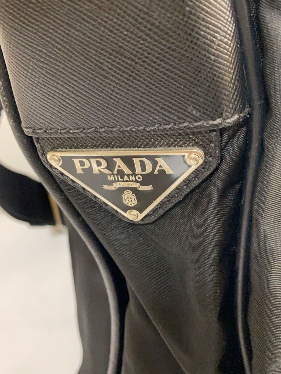 PRADA Shoulder Bag Nylon BLK 5