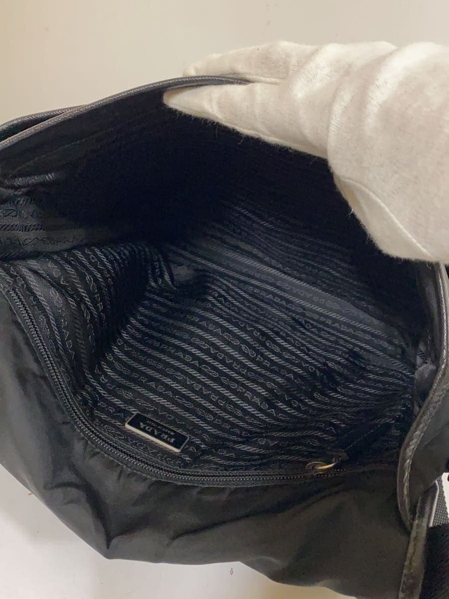 PRADA Shoulder Bag Nylon BLK 6