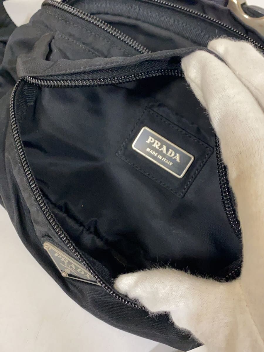 PRADA Waist Bag Nylon BLK 9