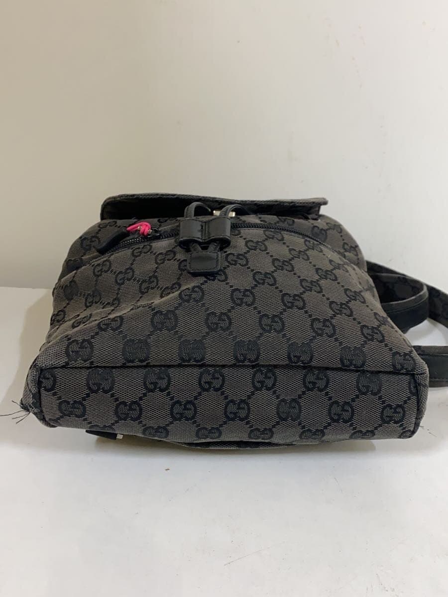 GUCCI Backpack_GG Nylon Canvas GRY 4