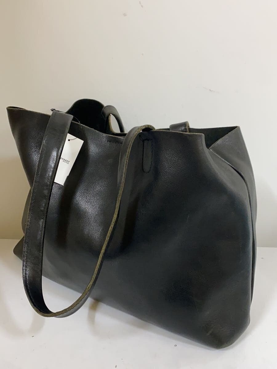 SLOW Tote Bag Leather BRW 2
