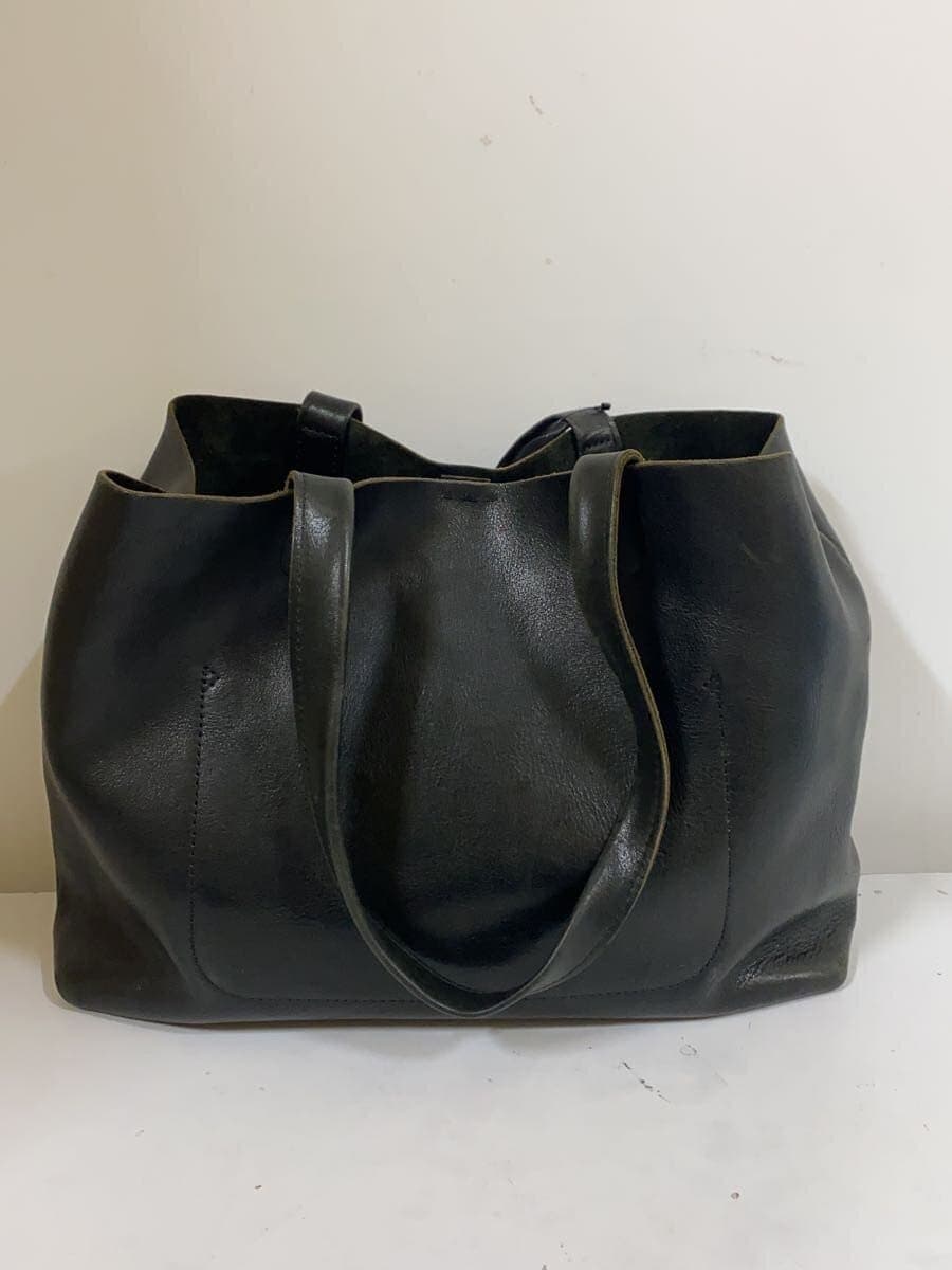 SLOW Tote Bag Leather BRW 3