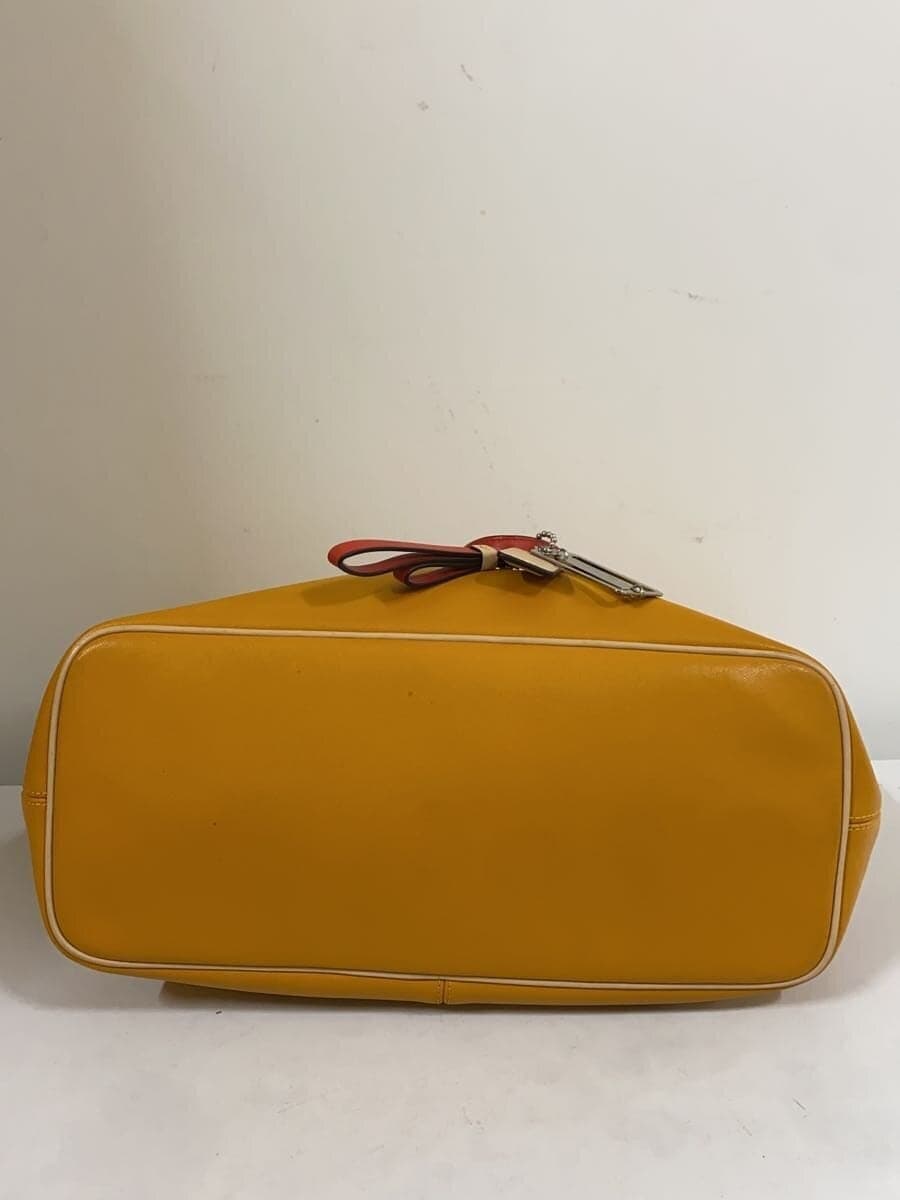 COACH Tote Bag YLW F24341 4