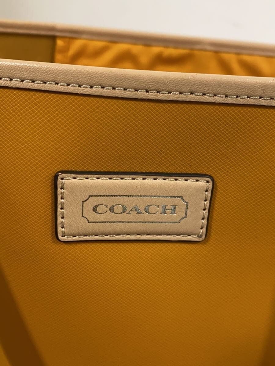 COACH Tote Bag YLW F24341 5