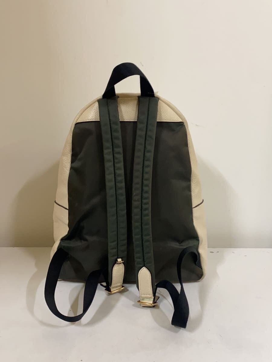 COACH Backpack Leather BEG F29004 3