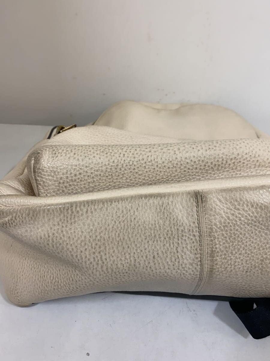 COACH Backpack Leather BEG F29004 7