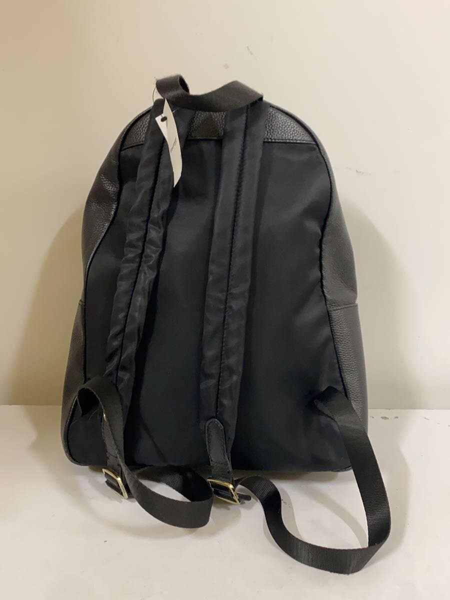 COACH Backpack Leather BLK 3