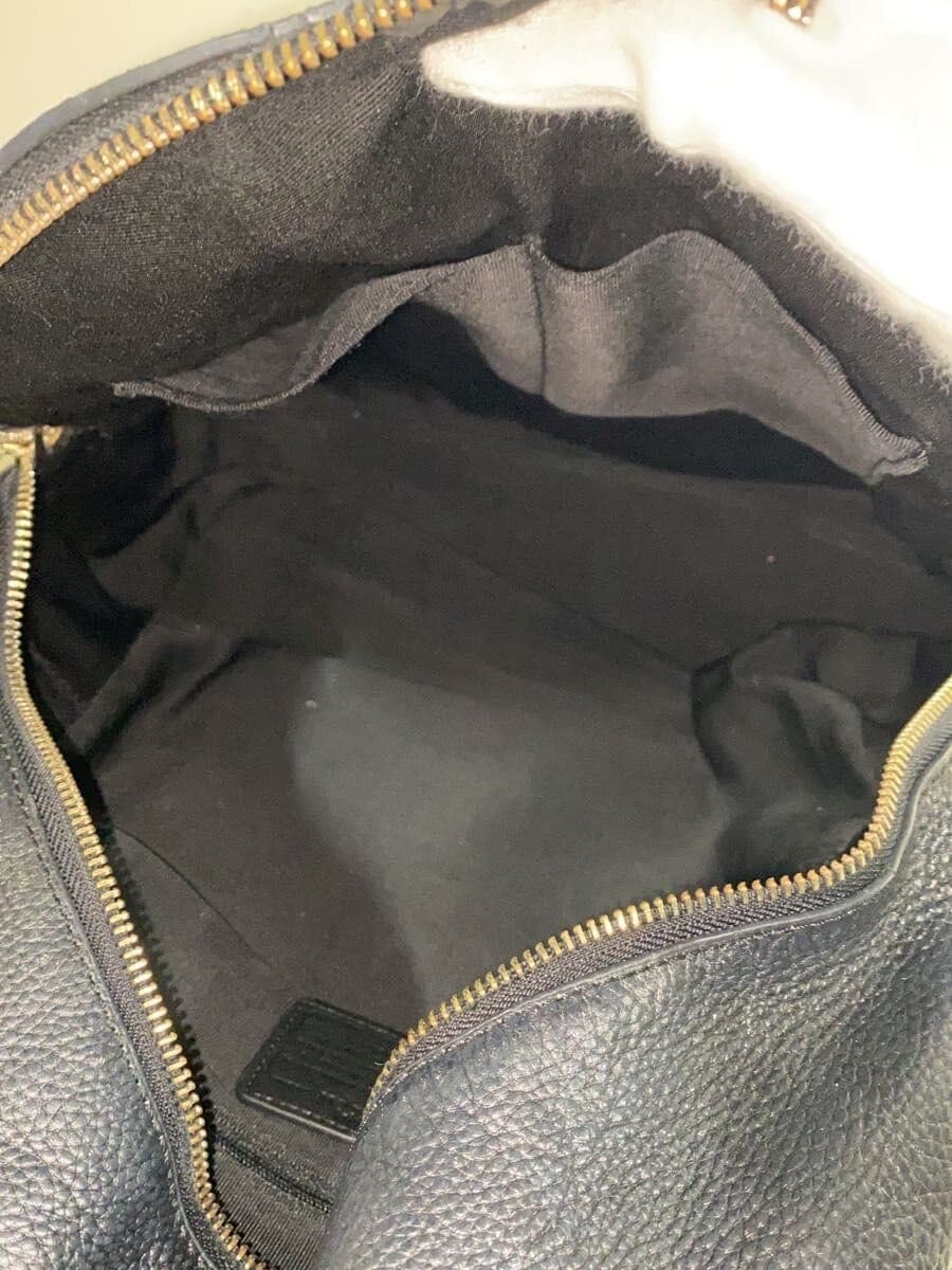 COACH Backpack Leather BLK 6