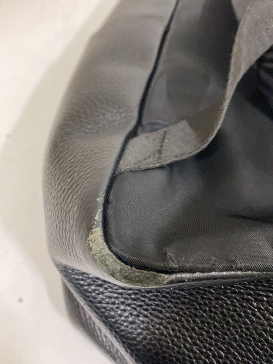 COACH Backpack Leather BLK 9