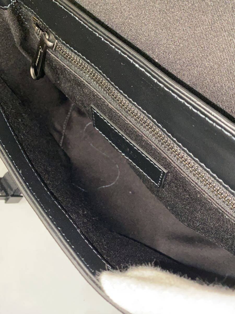 BURBERRY Shoulder Bag PVC BLK Check 8065335 6