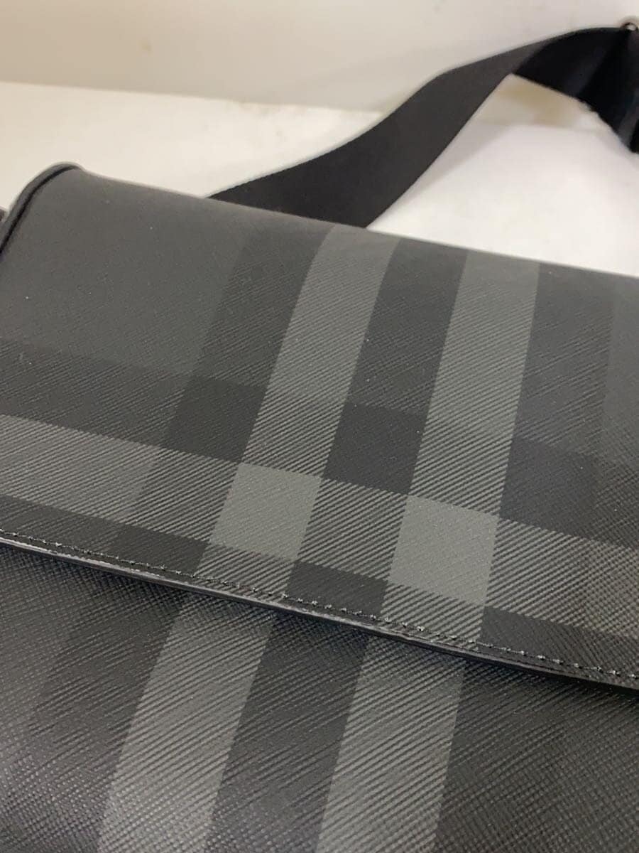 BURBERRY Shoulder Bag PVC BLK Check 8065335 7