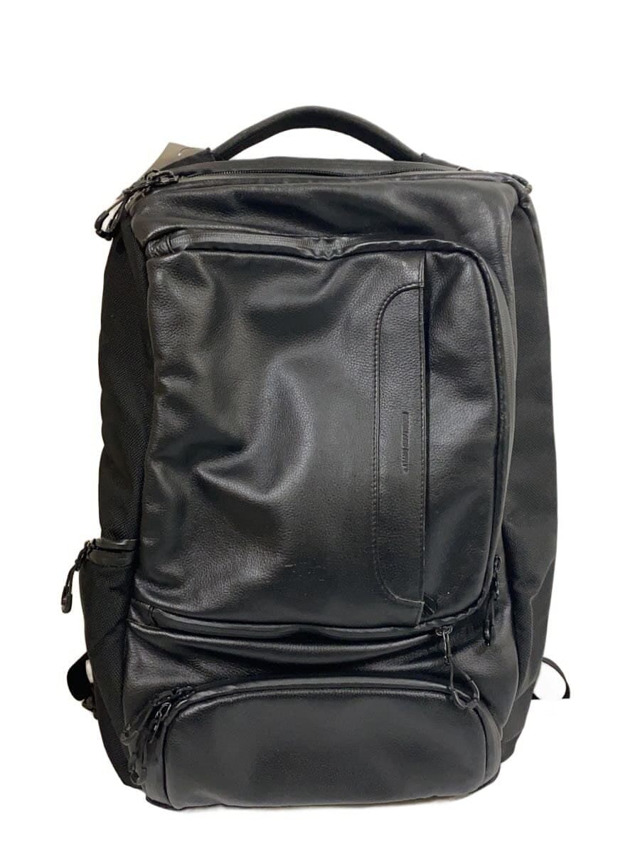 BROSKI AND SUPPLY Backpack Cowhide BLK BBOM-836