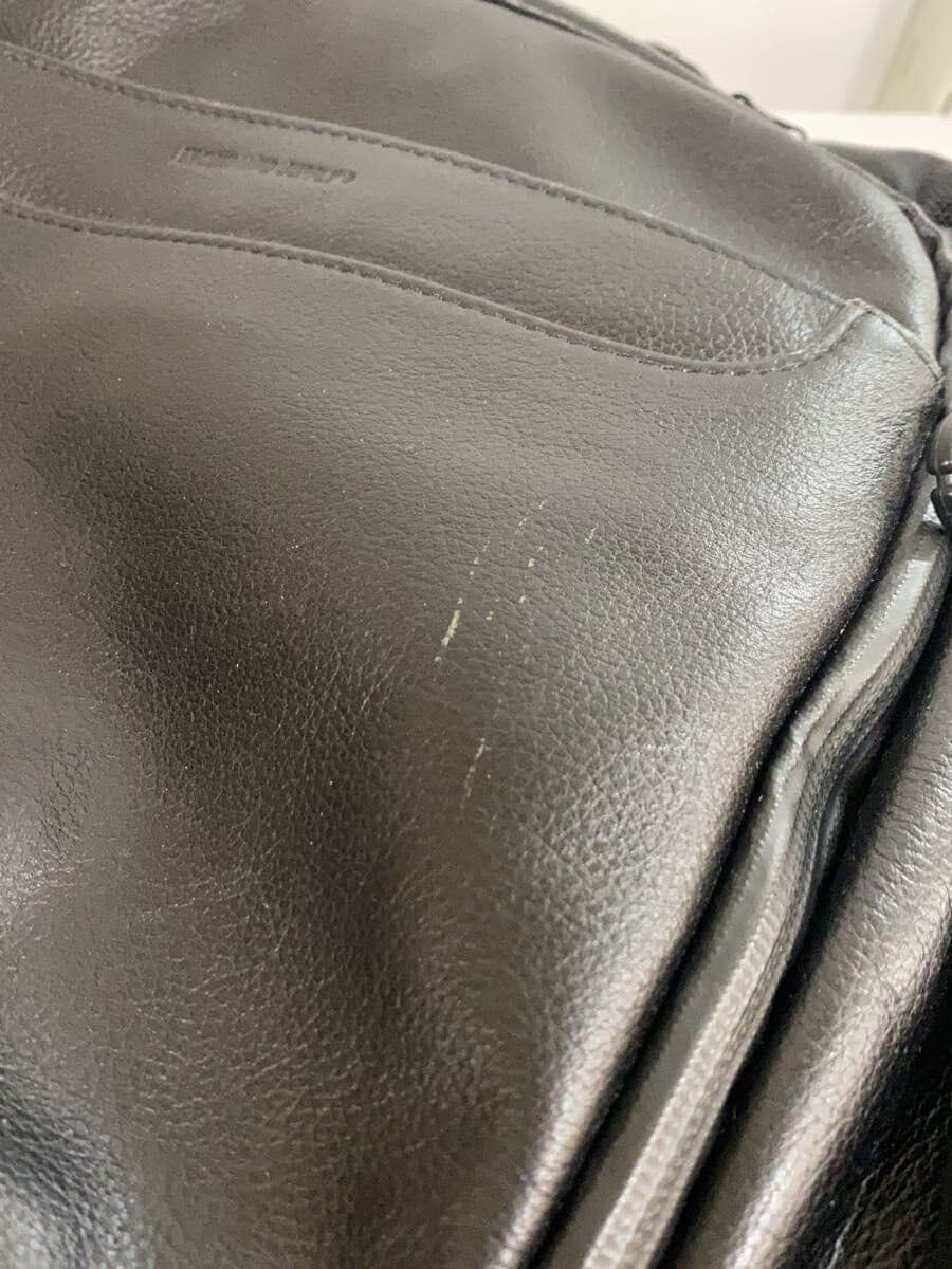 BROSKI AND SUPPLY Backpack Cowhide BLK BBOM-836 8