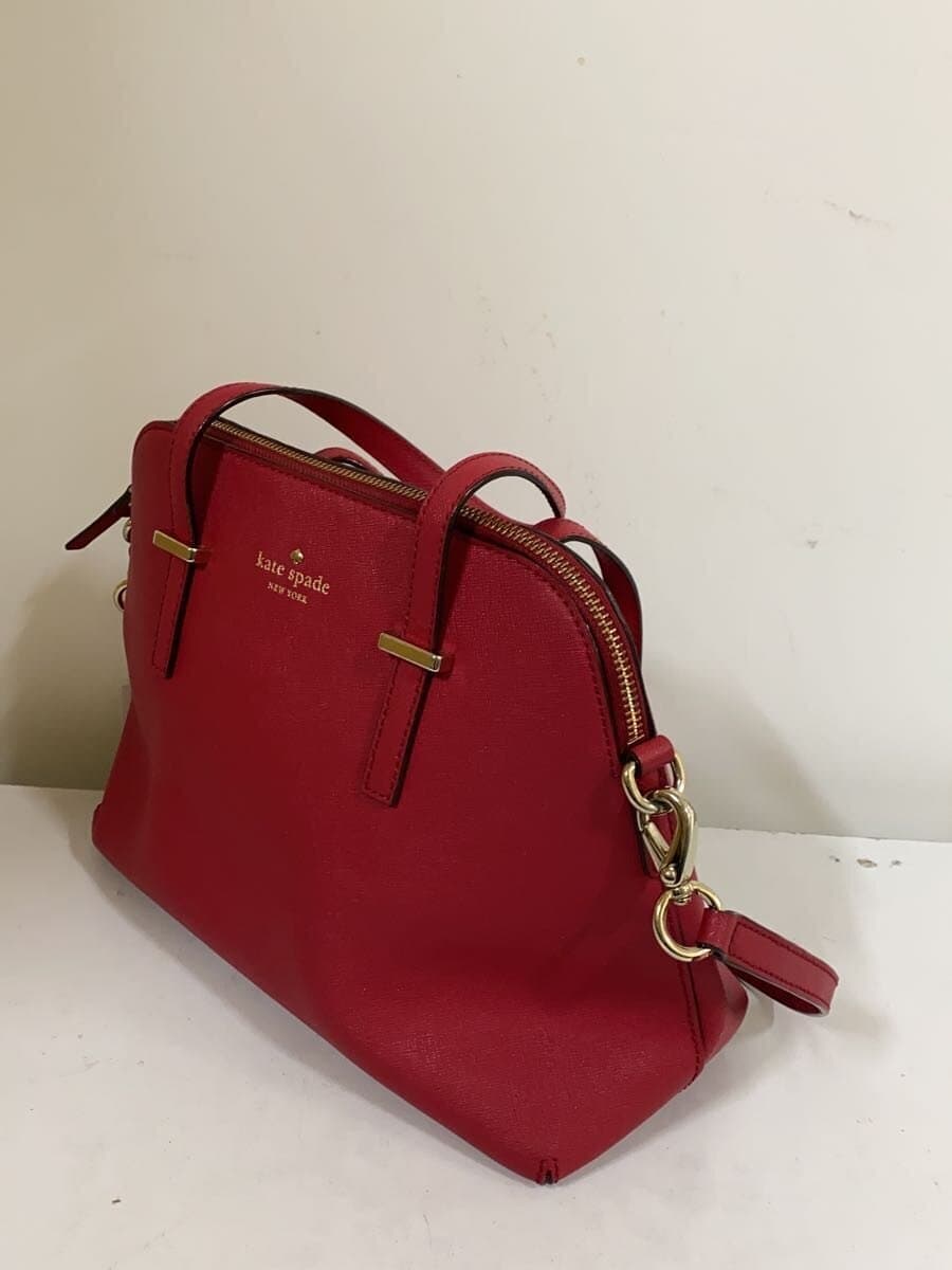 kate spade new york Shoulder Bag Leather RED 2