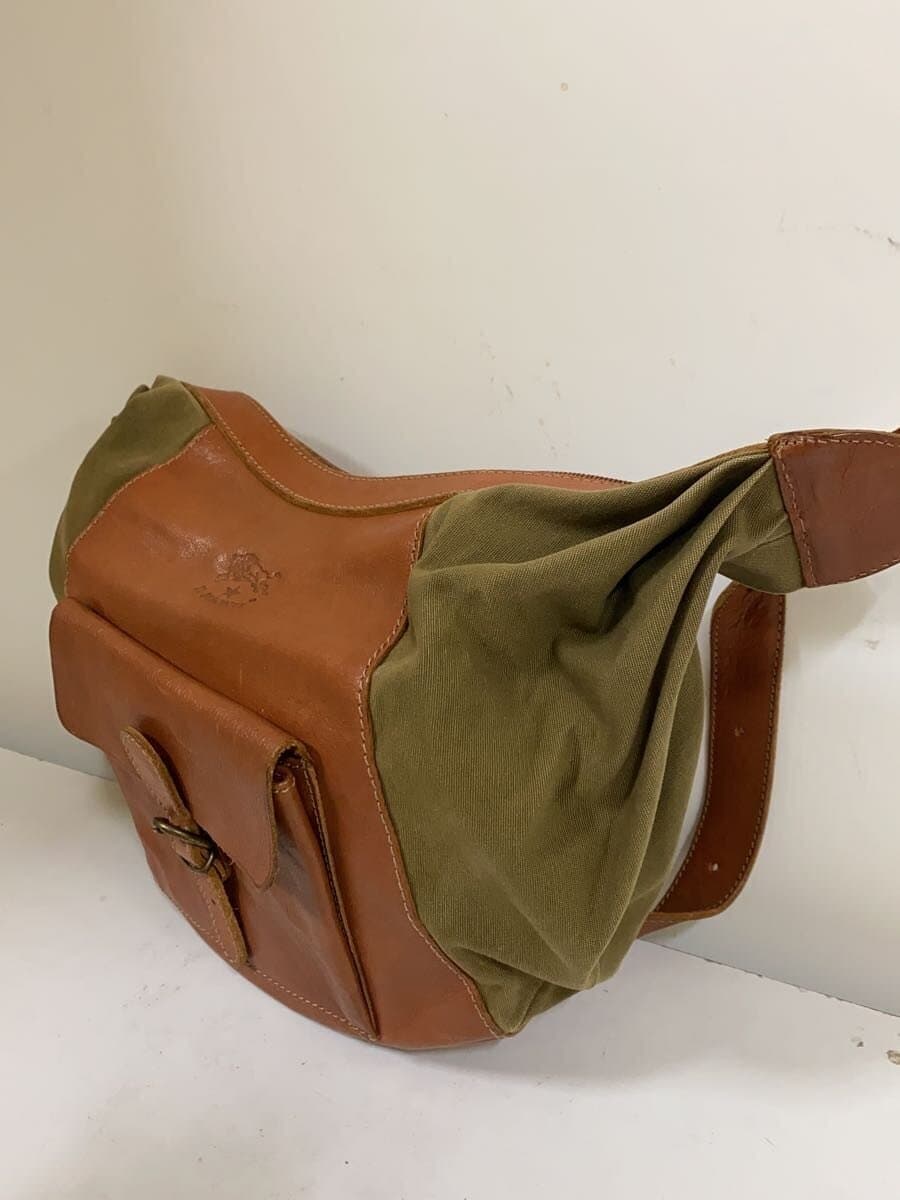 IL BISONTE Shoulder Bag Leather BRW 2