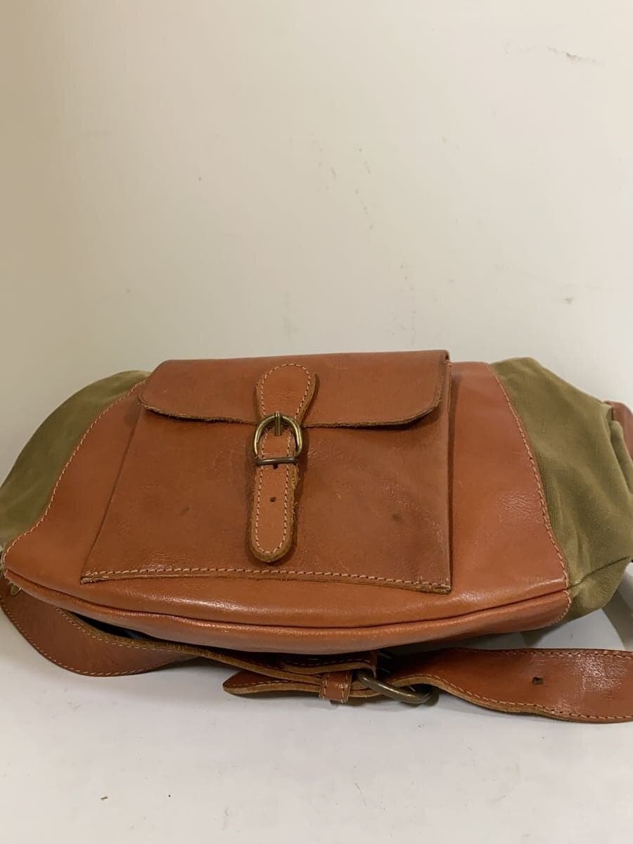 IL BISONTE Shoulder Bag Leather BRW 4