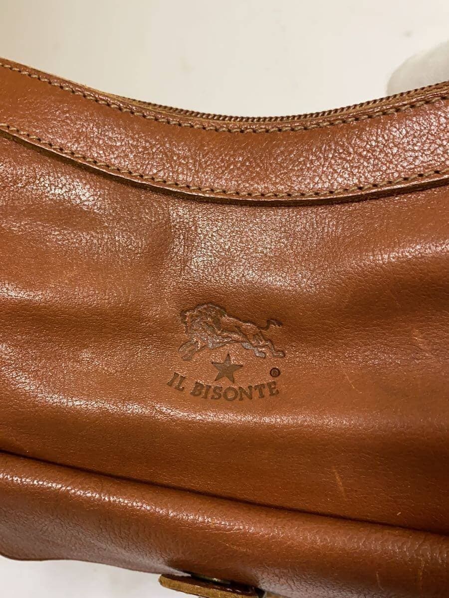 IL BISONTE Shoulder Bag Leather BRW 5