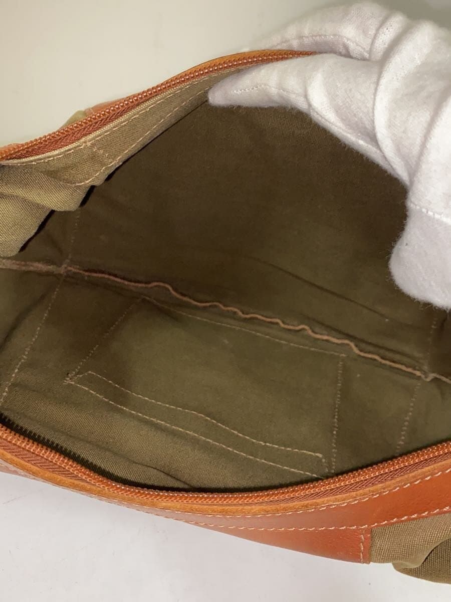 IL BISONTE Shoulder Bag Leather BRW 6