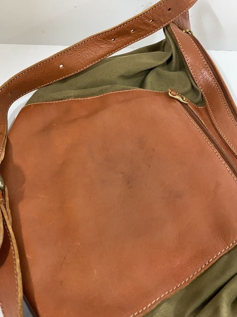 IL BISONTE Shoulder Bag Leather BRW 7